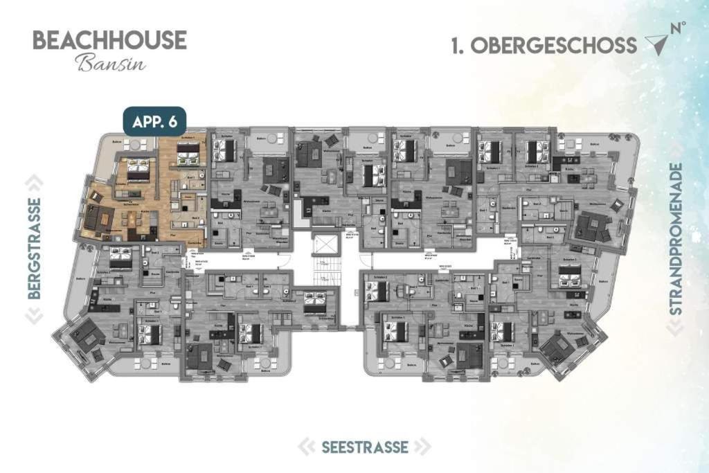 Beachhouse Bansin App 06 Херингсдорф Екстериор снимка
